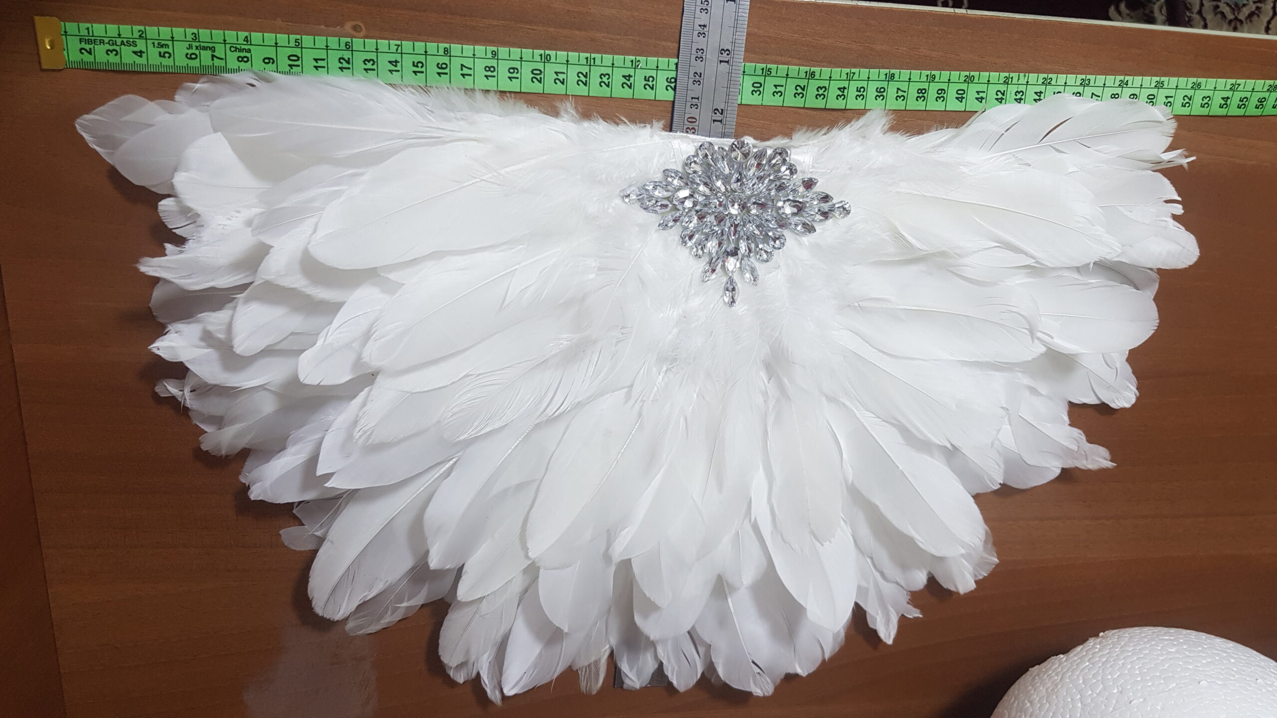 بادبزن پرسفید عروس