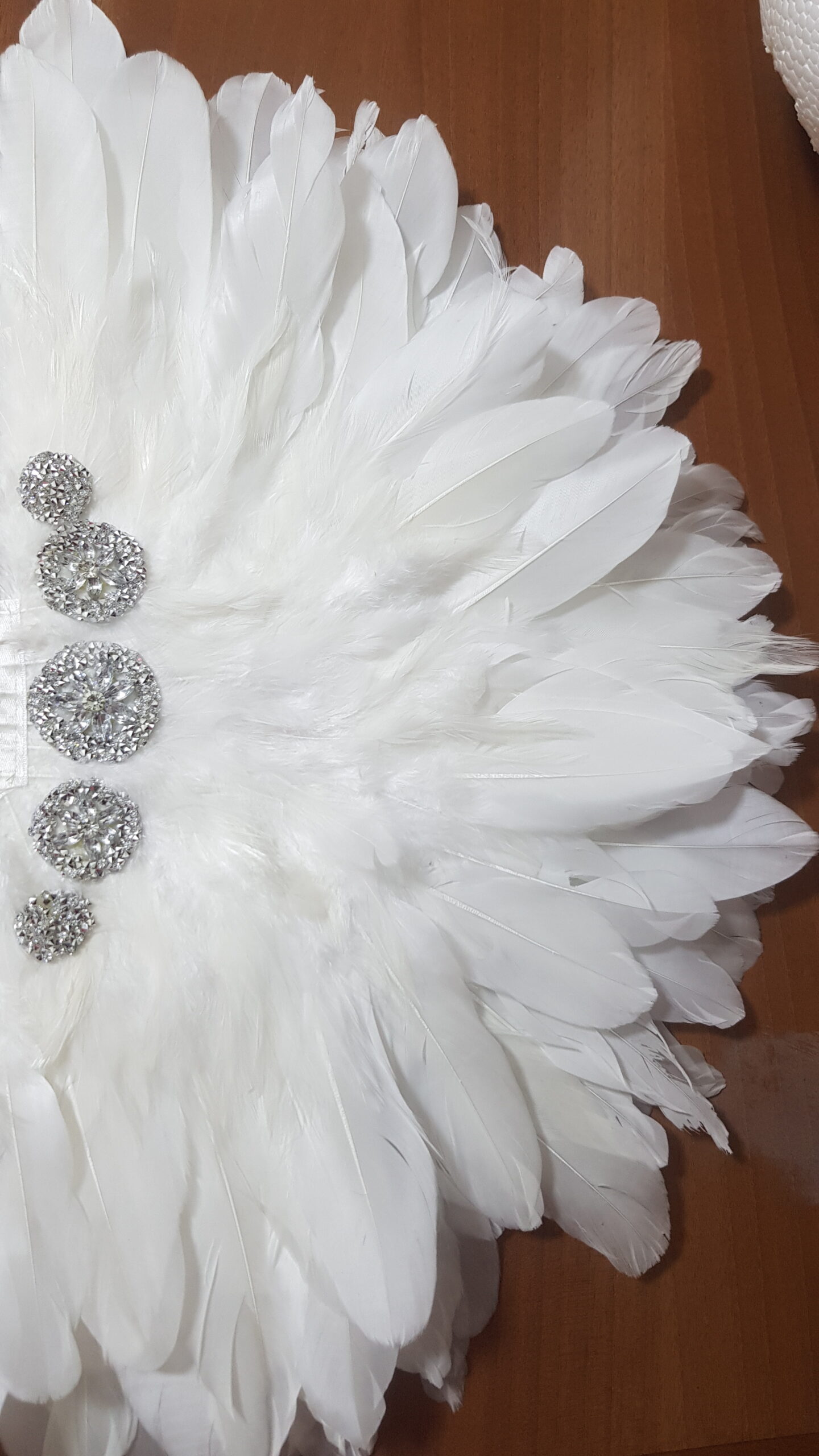 بادبزن پرسفید عروس