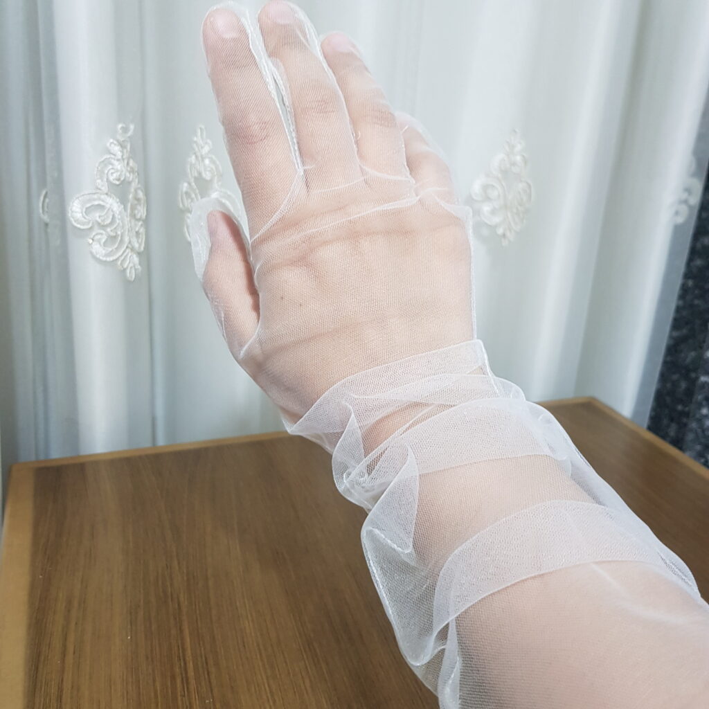 دستکش تور عروس