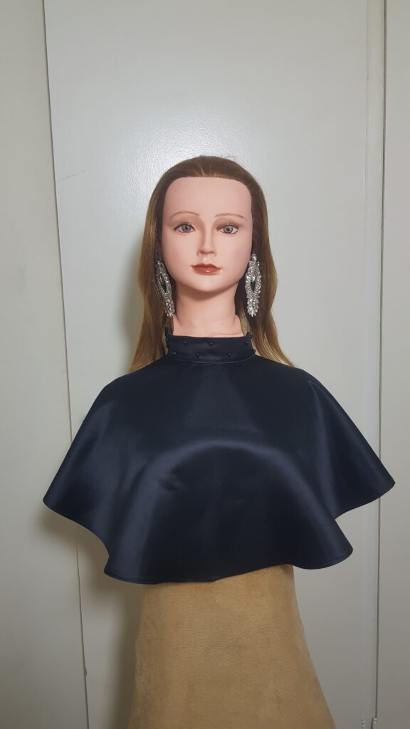 یقه حجاب مشکی