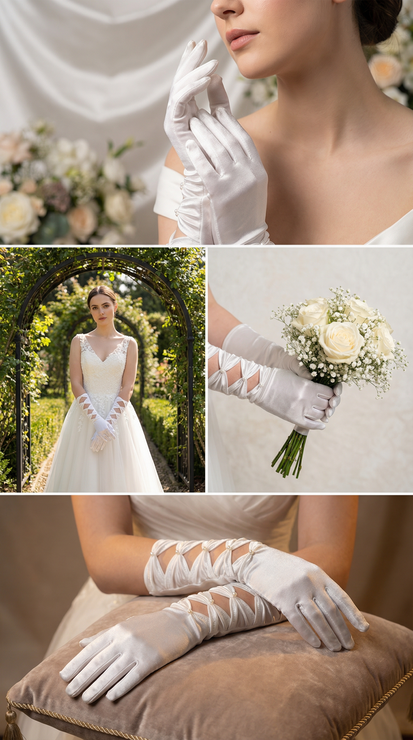 دستکش بلند زنانه - تصویر 3