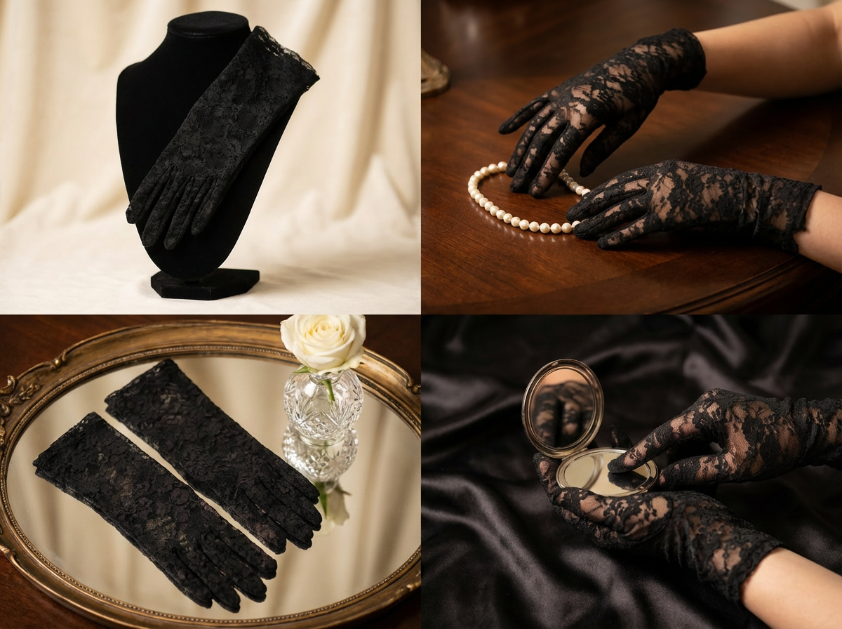 دستکش تور زنانه - تصویر 6